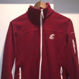 Columbia Fleece “Cougars” Zippered Jacket